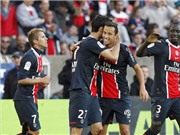 Bóng đá anh, ngoại hạng anh, lịch thi đấu euro 2012, Vòng 12 Ligue 1: Chưa thể cản PSG!
